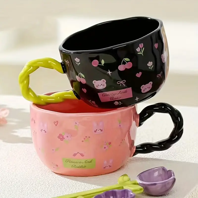 Pink Bunny Mug
